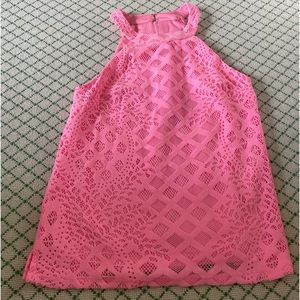 Lilly Pulitzer pink top. Small